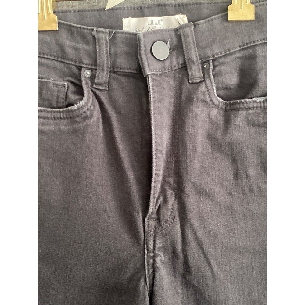 H&M LOGG Label Of Graded Goods BLACK Jeans 5 Pocket Regular Fit Tapered Leg S - Picture 8 of 15